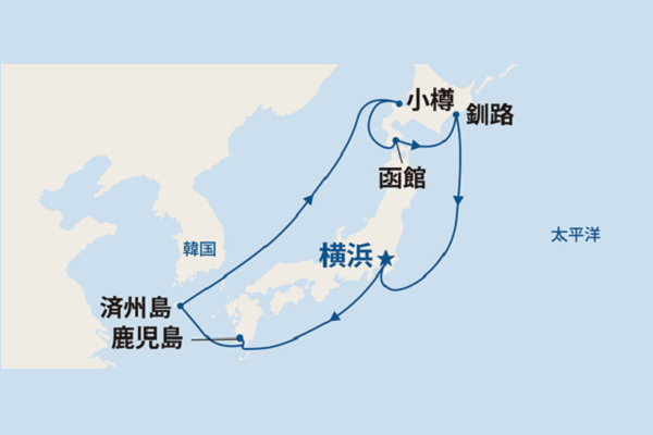 [M412] 日本南北探訪！北海道と鹿児島・韓国 Ｂ